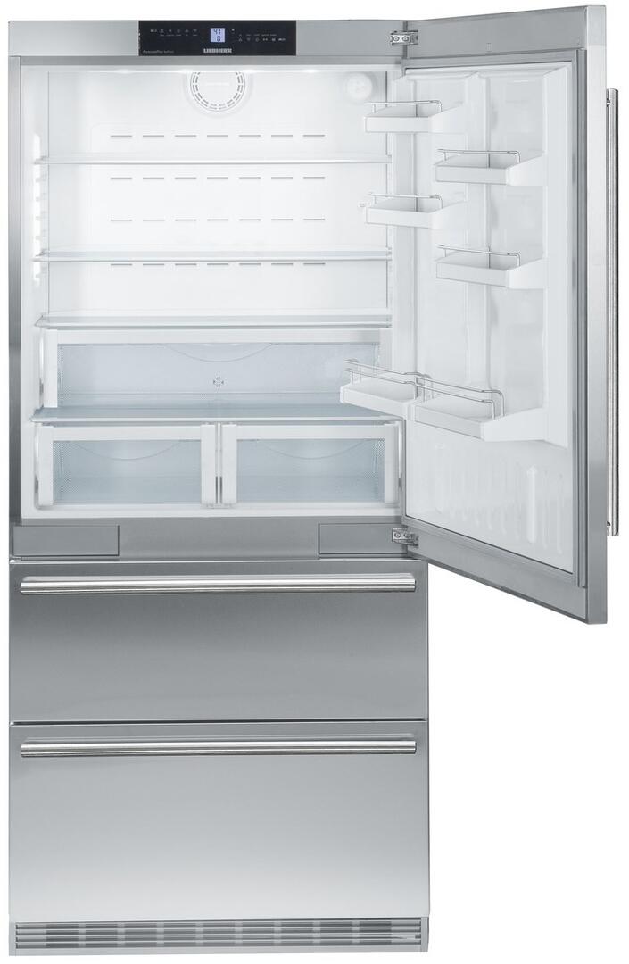 Liebherr - 35.8125 Inch 19.4 cu. ft Bottom Mount Refrigerator in Stainless - CS2060