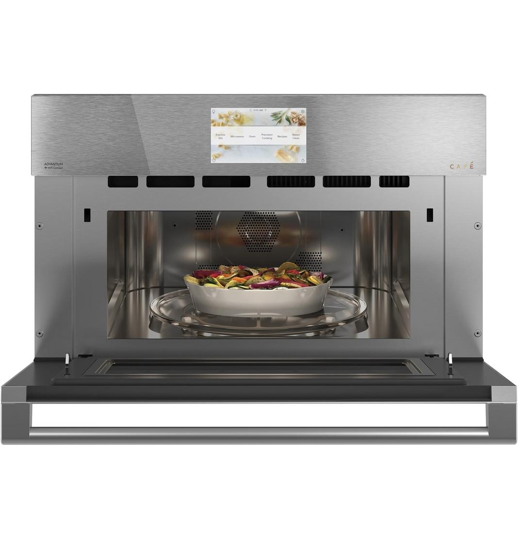 Café - 1.7 cu. ft Single Wall Oven in Platinum - CSB923M2NS5