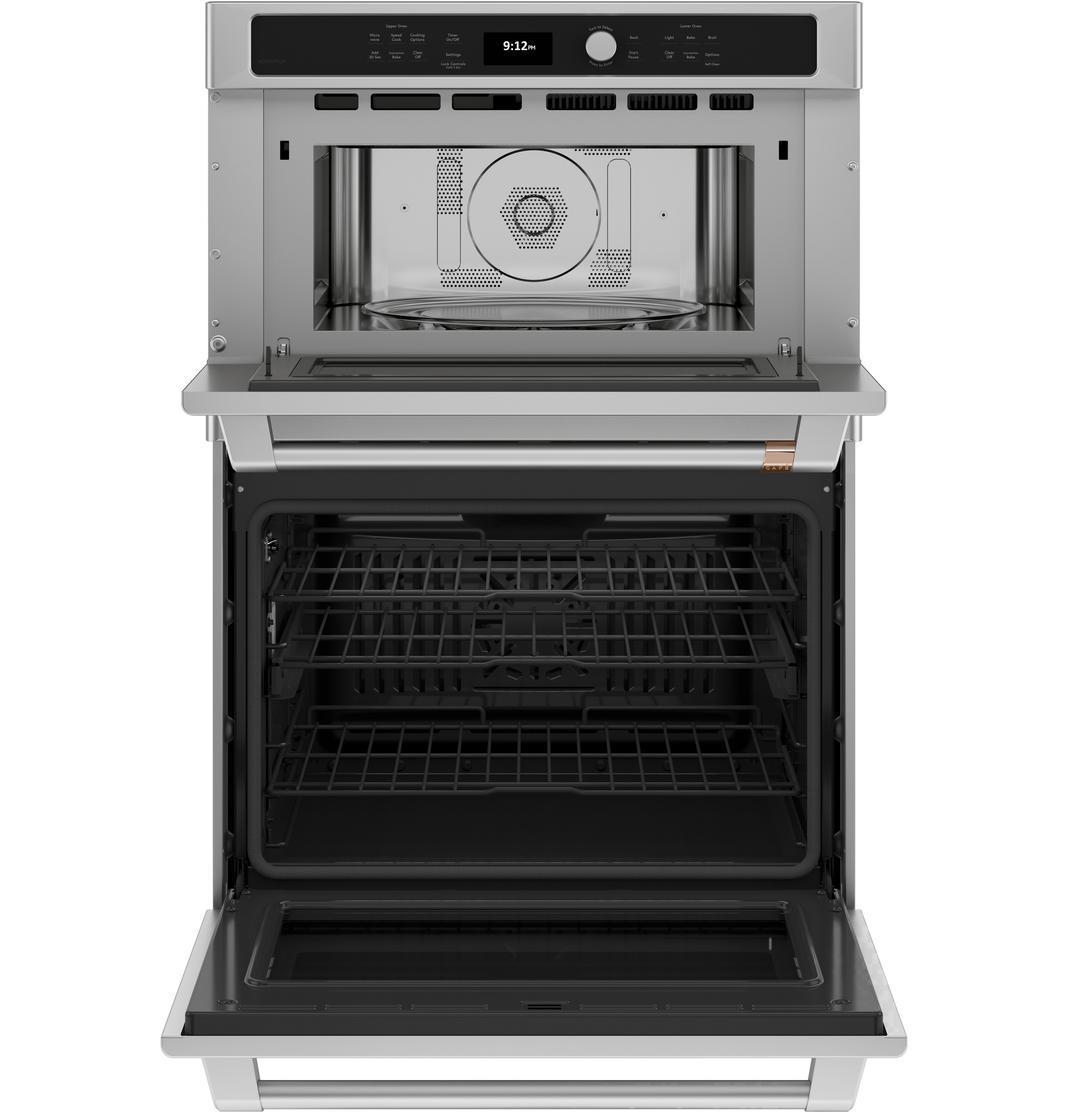 Café - 6.7 cu. ft Combination Wall Oven in Stainless - CTC912P2NS1
