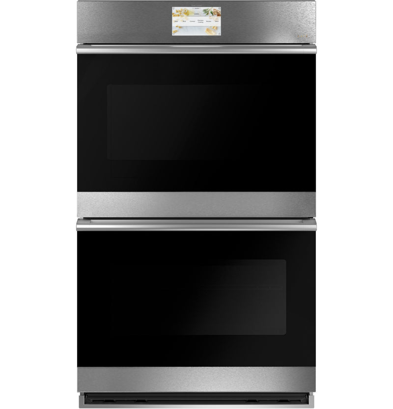 Café - 10 cu. ft Double Wall Oven in Platinum Glass - CTD70DM2NS5