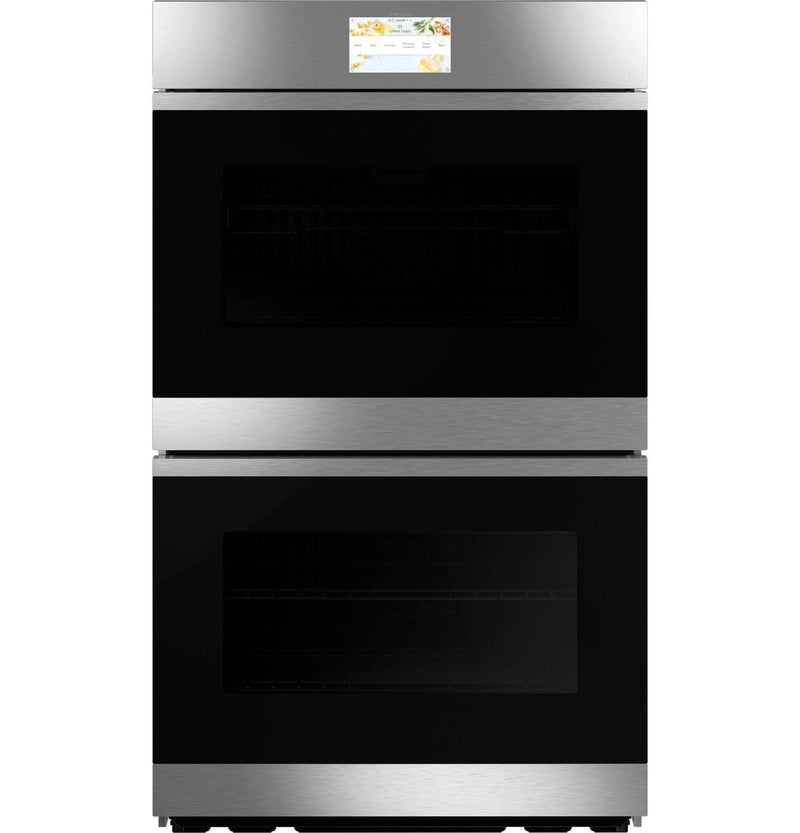 Café - 10 cu. ft Double Wall Oven in Platinum Glass - CTD90DM2NS5
