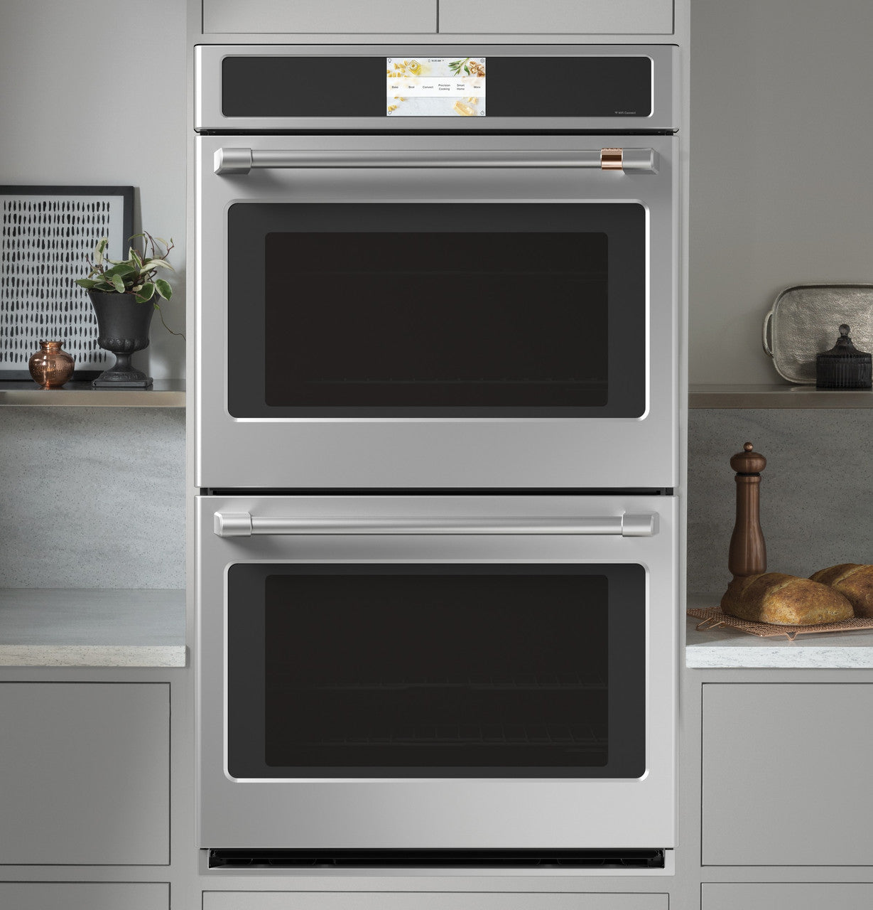 Café - 10 cu. ft Double Wall Oven in Stainless - CTD90DP2NS1