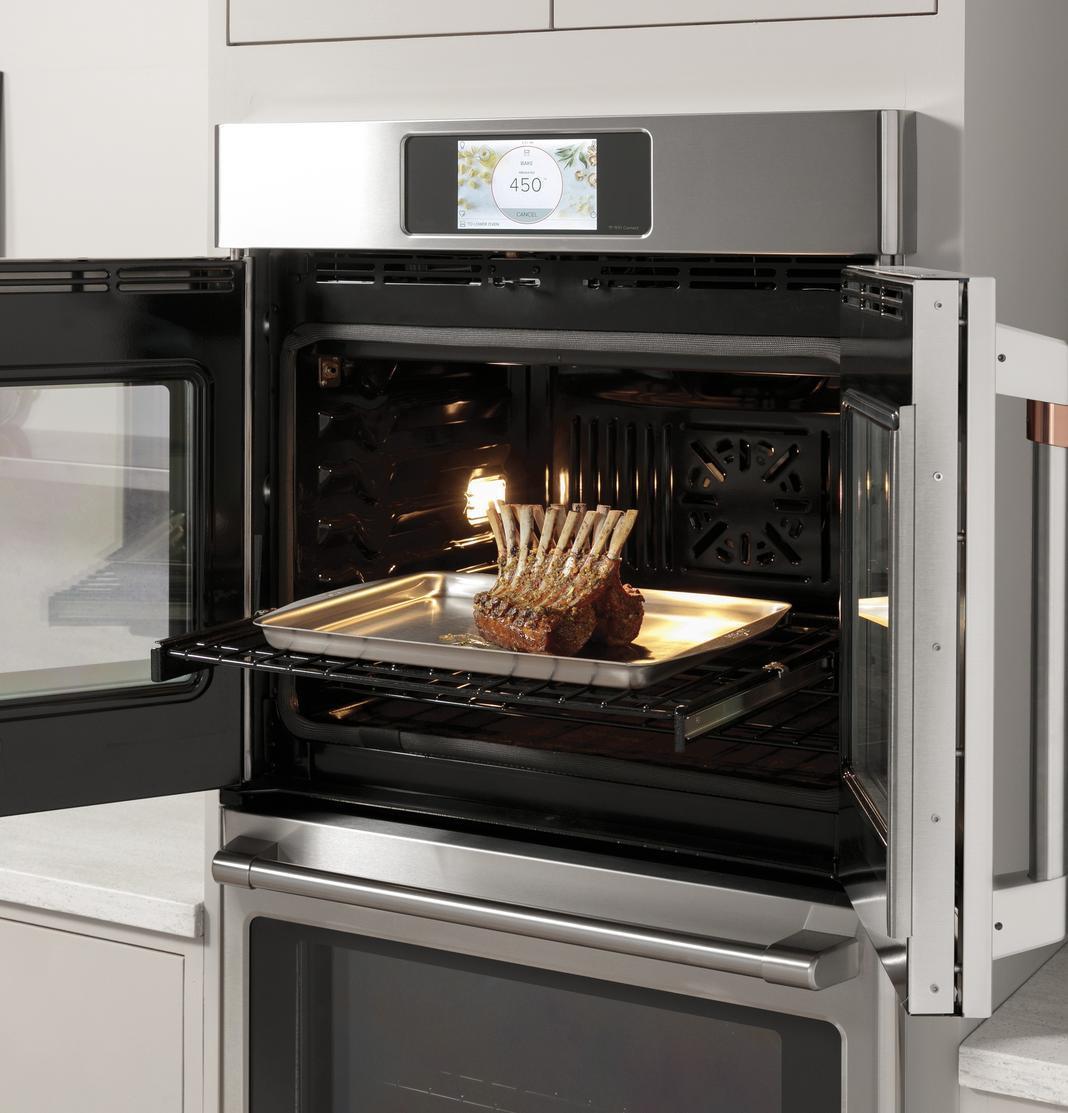 Café - 10 cu. ft Double Wall Oven in Stainless - CTD90FP2NS1