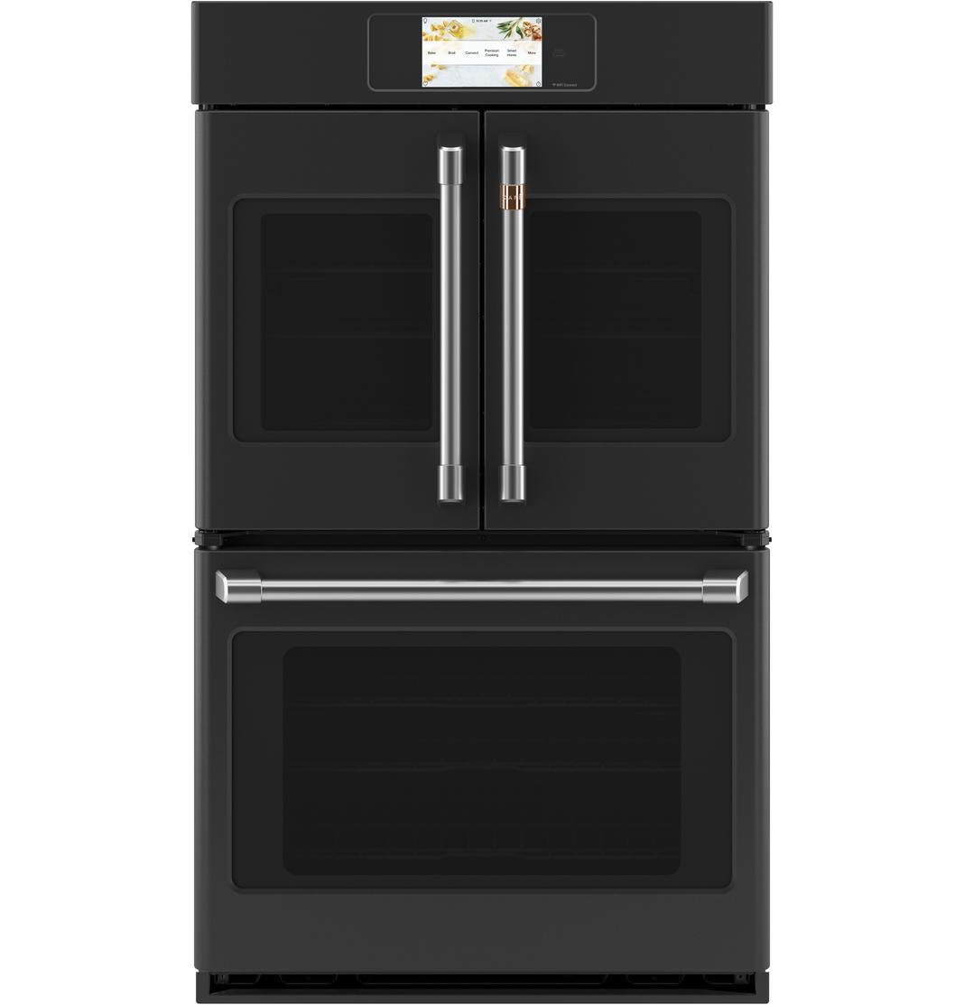 Café - 10 cu. ft Double Wall Oven in Black - CTD90FP3ND1