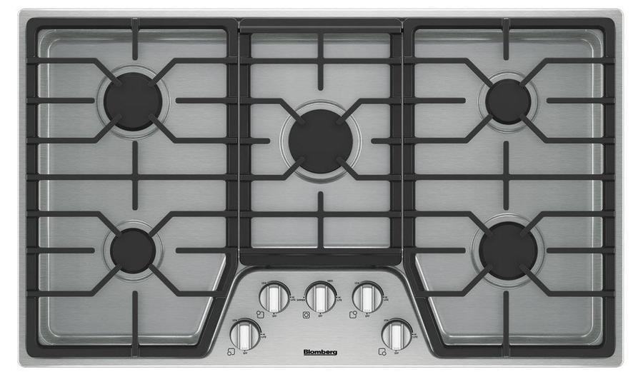 Blomberg - 36 inch wide Gas Cooktop in Stainless - CTG36500SS