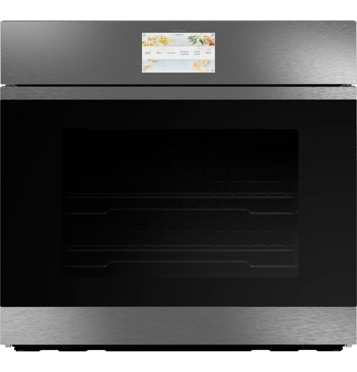 Café - 5 cu. ft Single Wall Oven in Platinum Glass - CTS90DM2NS5