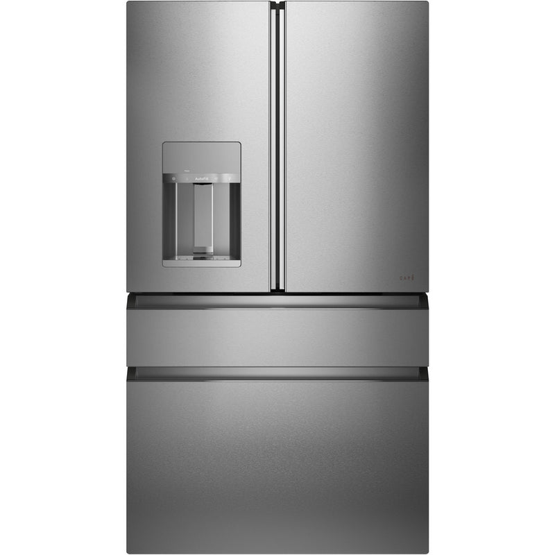 Cafe - 35.6 Inch 22.3 cu. ft French Door Refrigerator in Silver - CXE22DM5PS5