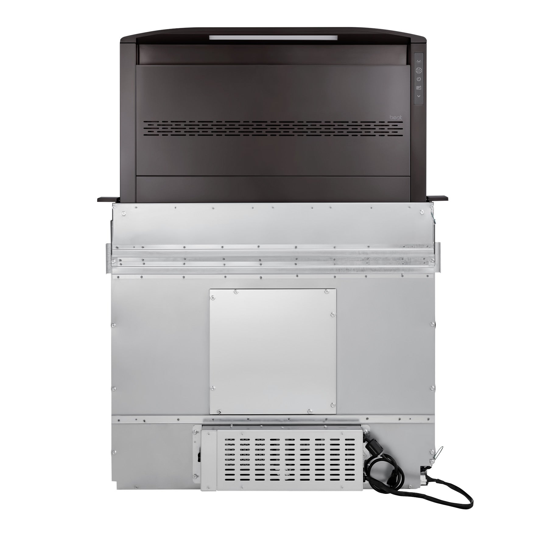 Best 36 Inch Downdraft Vent in Black Stainless D49M36BLS