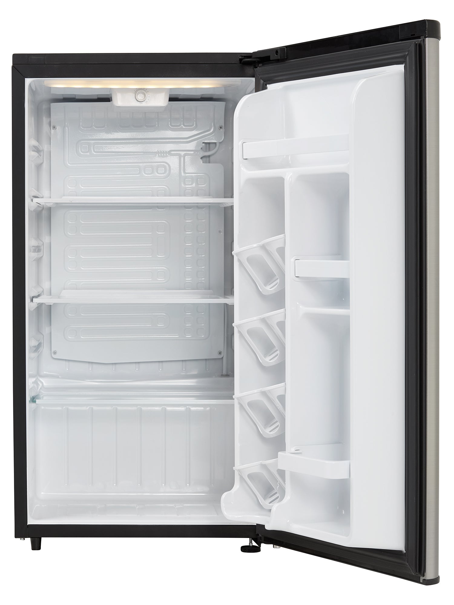 Danby - 17.7 Inch 3.3 cu. ft Mini Fridge Refrigerator in Black Stainless - DAR033A6BSLDB-6