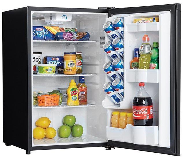 Danby - 20.6875 Inch 4.4 cu. ft Undercounter Refrigerator in Black - DAR044A4BDD