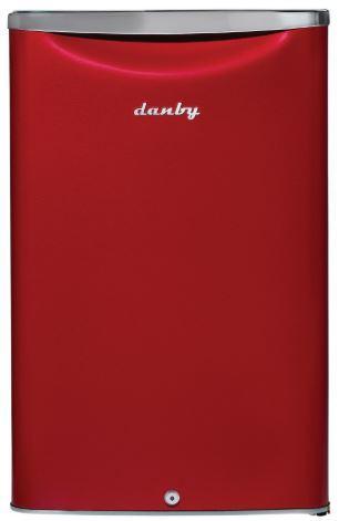 Danby - 20.75 Inch 4.4 cu. ft Mini Fridge Refrigerator in Red - DAR044A6LDB