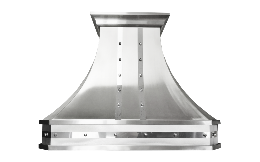 Cyclone - 41.75 Inch 600 CFM Wall Mount and Chimney Range Vent in Stainless - DCB40942SSC
