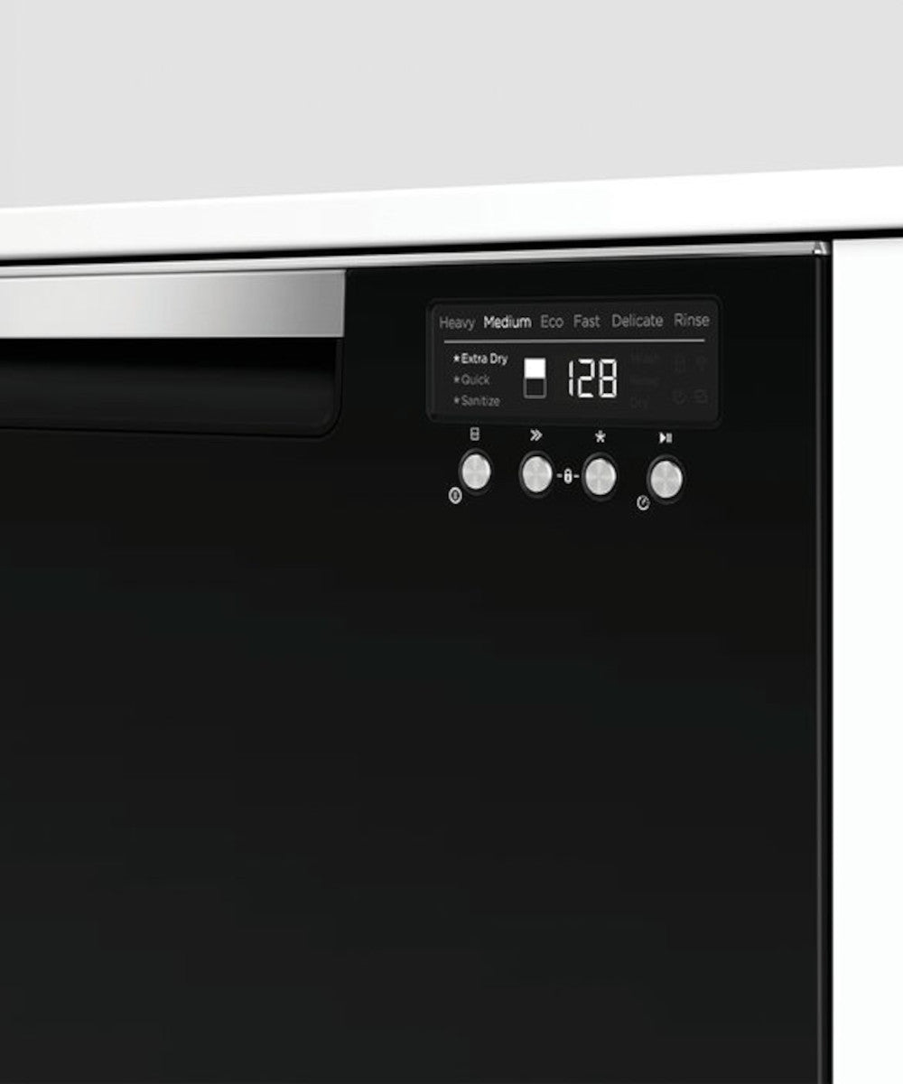 Fisher & Paykel - 42 dBA Dish Drawer Dishwasher in Black - DD24DCTB9 N