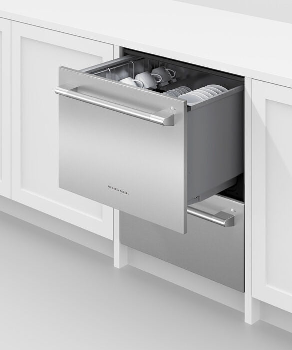 Fisher Paykel - 44 dBA Dish Drawer Dishwasher in Stainless - DD24DTX6PX1