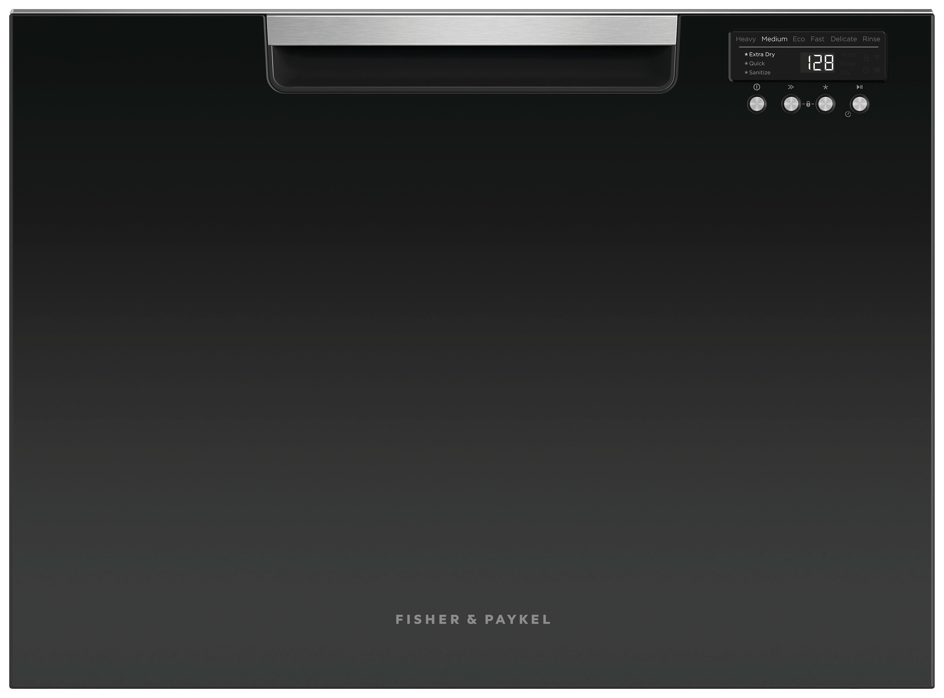 Fisher Paykel - 42 dBA Dish Drawer Dishwasher in Black - DD24SCTB9 N