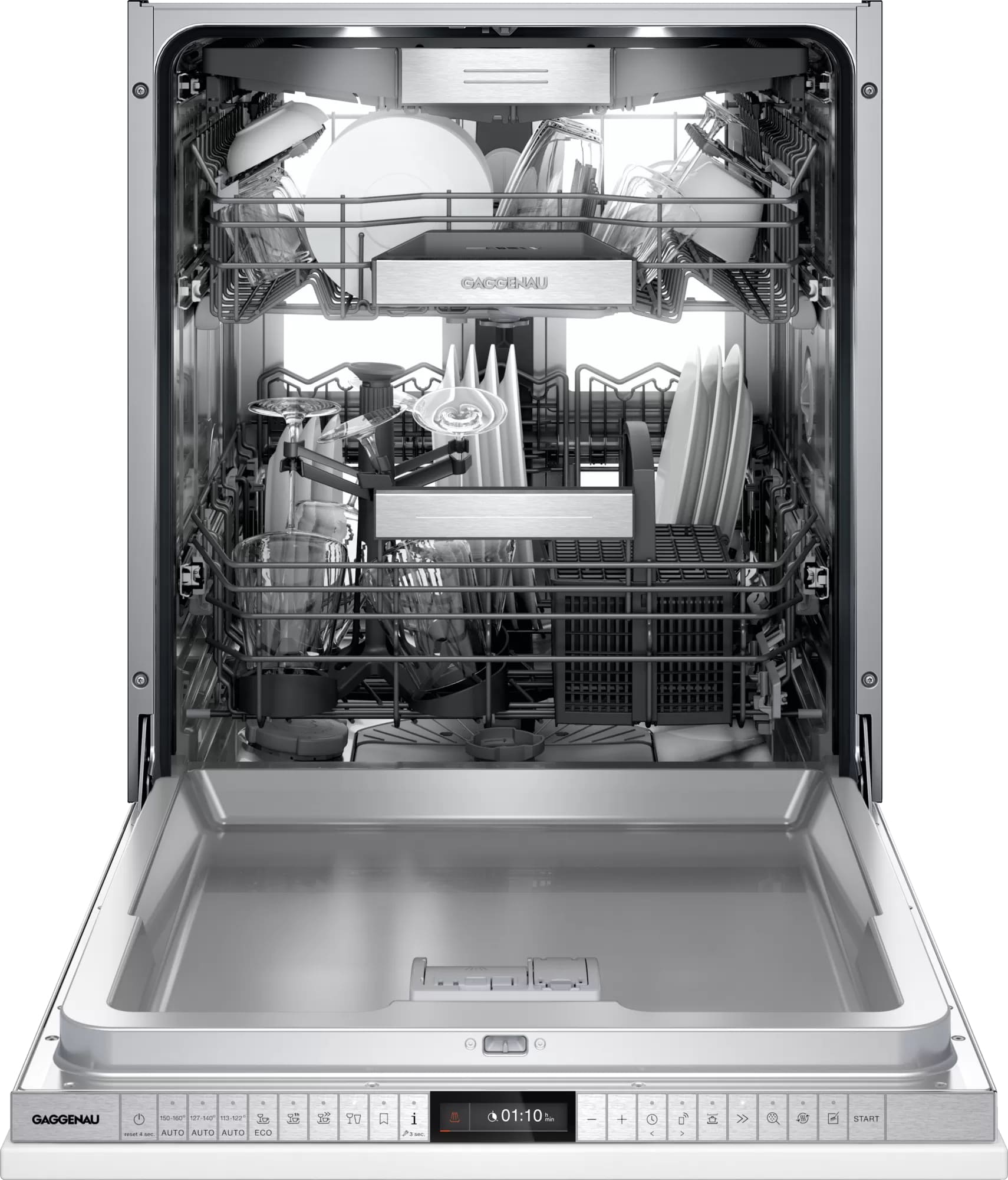 Gaggenau - 42 dBA Built In Dishwasher in Panel Ready - DF480700