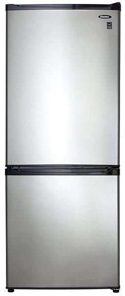 Danby - 23.8125 Inch 9.2 cu. ft Bottom Mount Refrigerator in Stainless - DFF092C1BSLDB