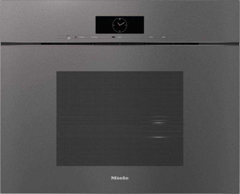 Miele - 2.54 cu. ft Combination Wall Oven in Grey - DGC 7880X GRGR