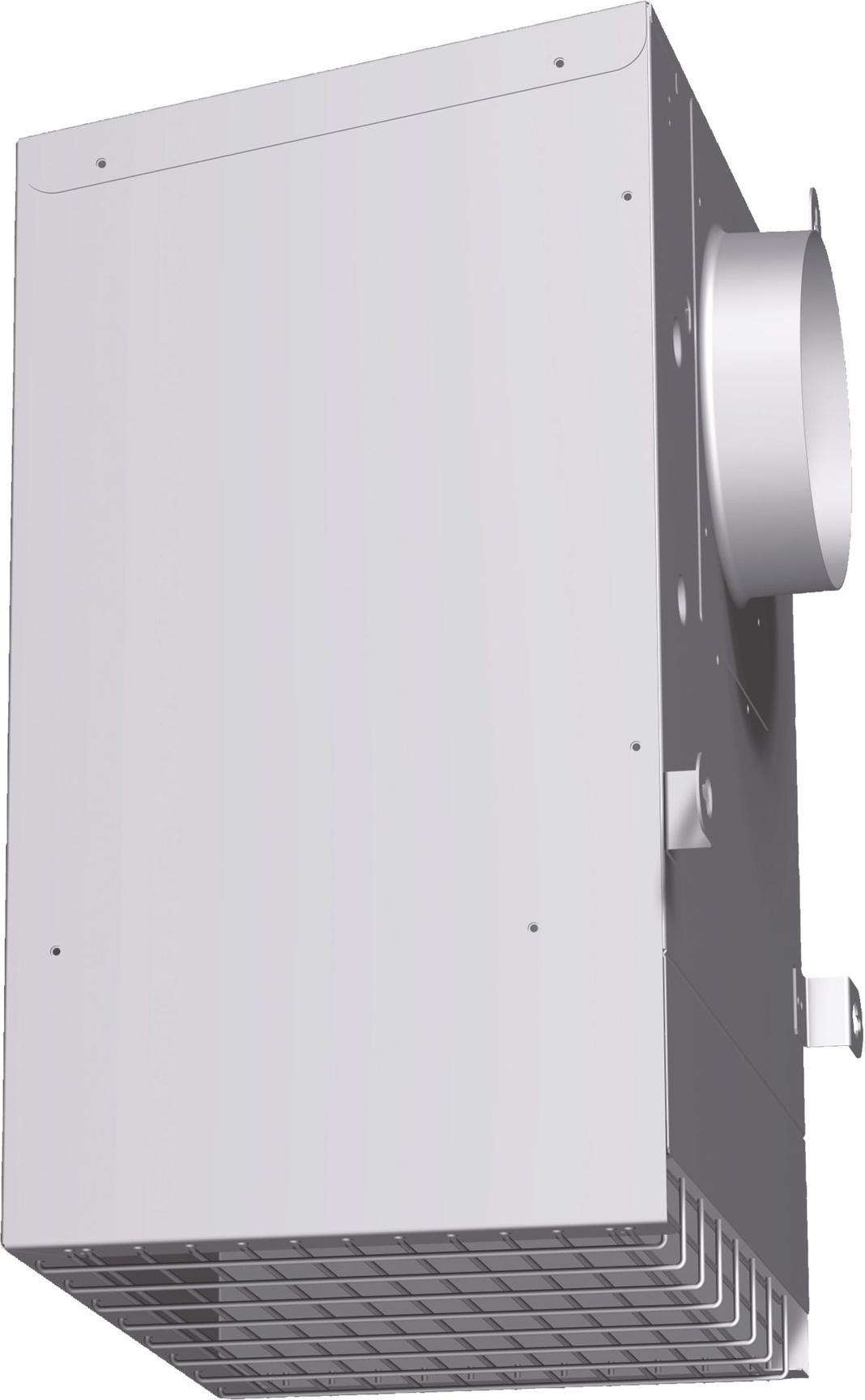 Bosch - 14.4 Inch 600 CFM Blower & Insert Vent in White - DHG6023RUC
