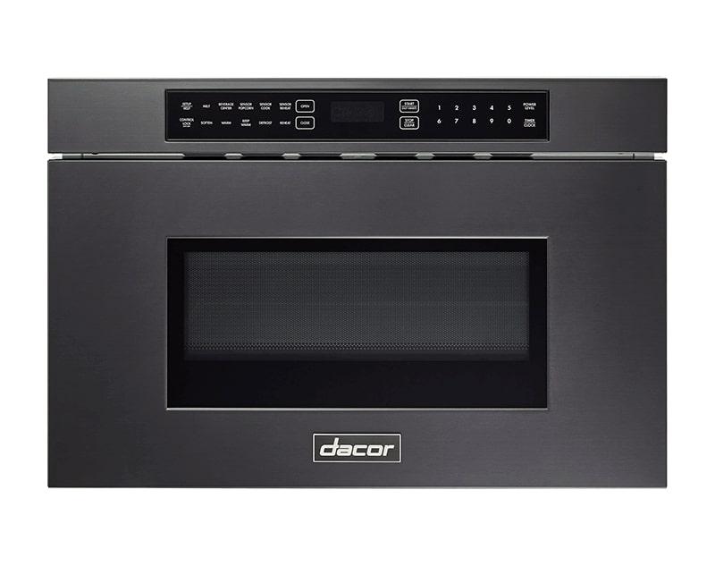 Dacor - 1.2 cu. Ft  Built In Microwave in Black Stainless - DMR24M977WM