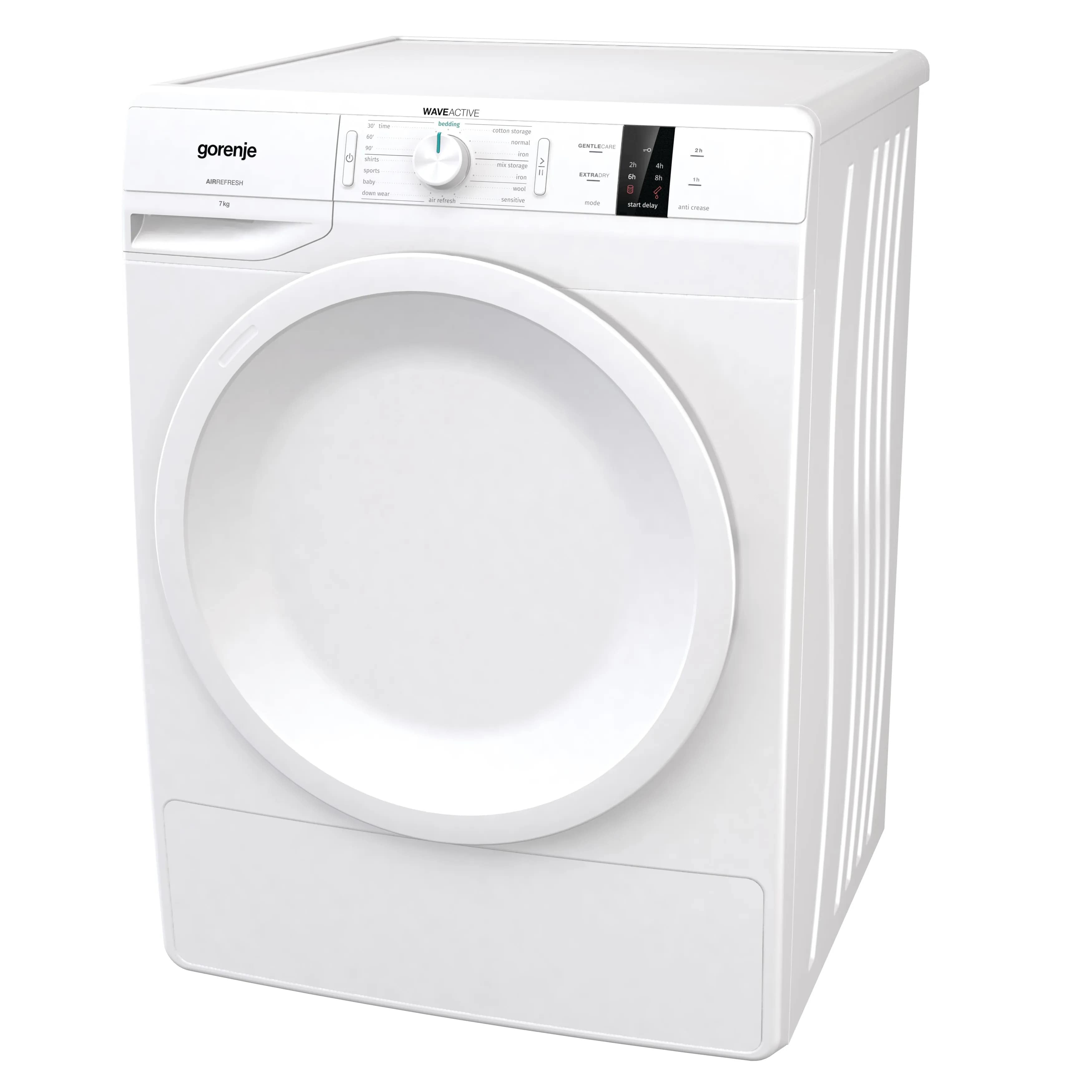 Gorenje - 7 kg European Built Electric Dryer in White - DP7C