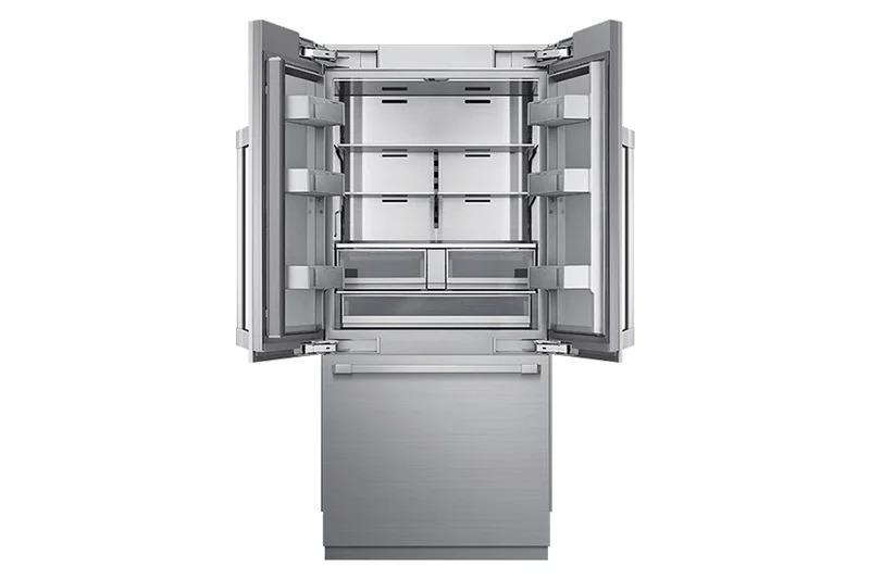 Dacor - 35.75 Inch 21.3 cu. ft Built In / Integrated French Door Refrigerator in Panel Ready - DRF367500AP