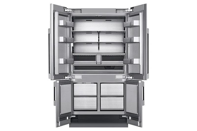 Dacor - 41.75 Inch 23.5 cu. ft Built In / Integrated 4 Door Refrigerator in Panel Ready - DRF427500AP
