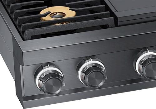 Dacor - 48 inch wide Gas Cooktop in Stainless - DTT48M976LM