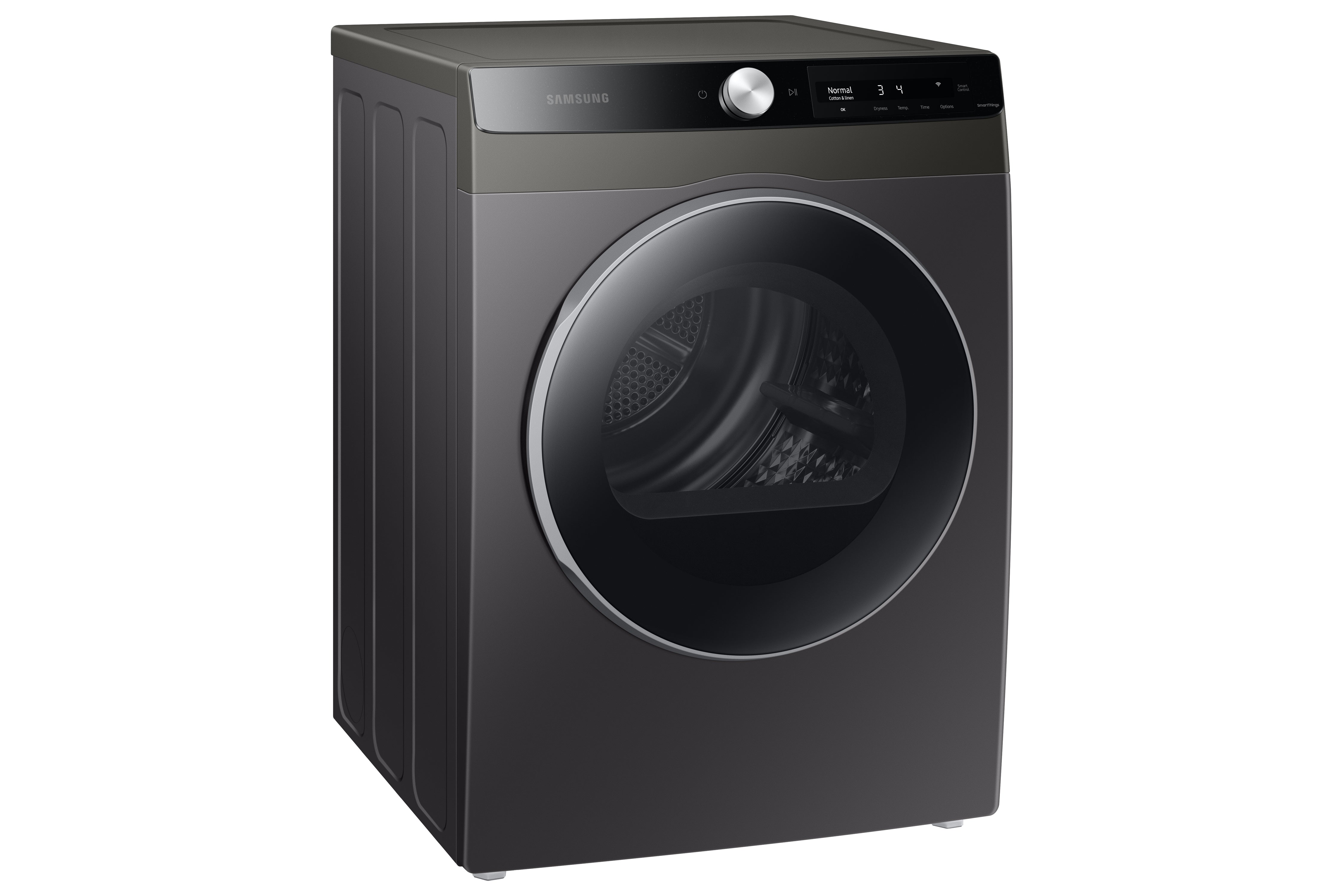 Samsung - 4 cu. Ft  Electric Dryer in Grey - DV25B6900EX