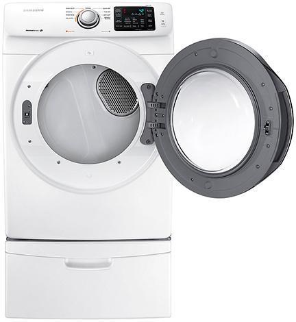 Samsung - 7.5 cu. Ft  Electric Dryer in White - DV42H5000EW