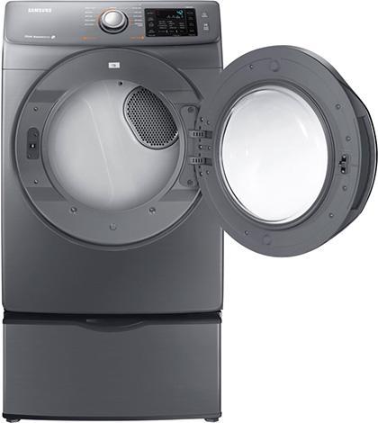Samsung - 7.5 cu. Ft  Electric Dryer in Platinum - DV42H5200EP