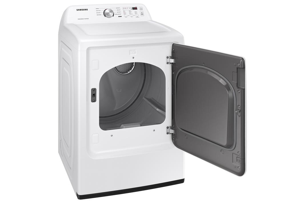 Samsung - 7.2 cu. Ft  Electric Dryer in White - DVE45T3200W