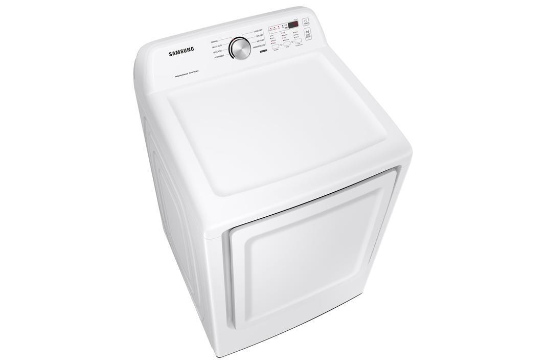 Samsung - 7.2 cu. Ft  Electric Dryer in White - DVE45T3200W
