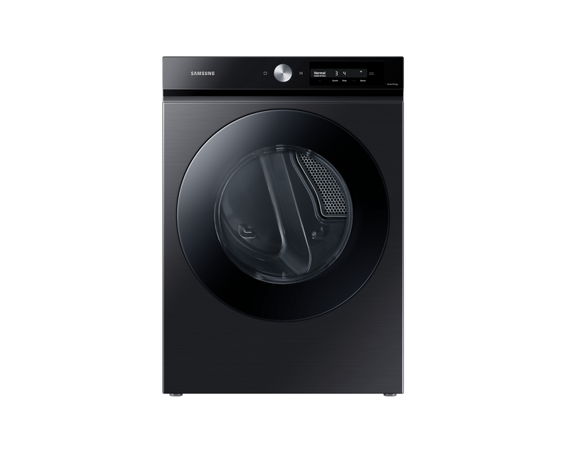 Samsung - Bespoke 7.5 cu. Ft  Electric Dryer in Black Stainless - DVE46BB6700VAC