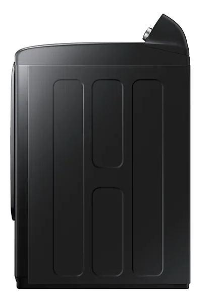 Samsung - 7.4 cu. ft  Electric Dryer in Black Stainless - DVE50T7455V