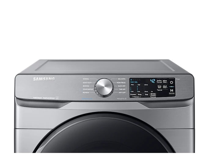 Samsung - 7.5 cu. Ft Gas Dryer in Grey - DVG45T6100P