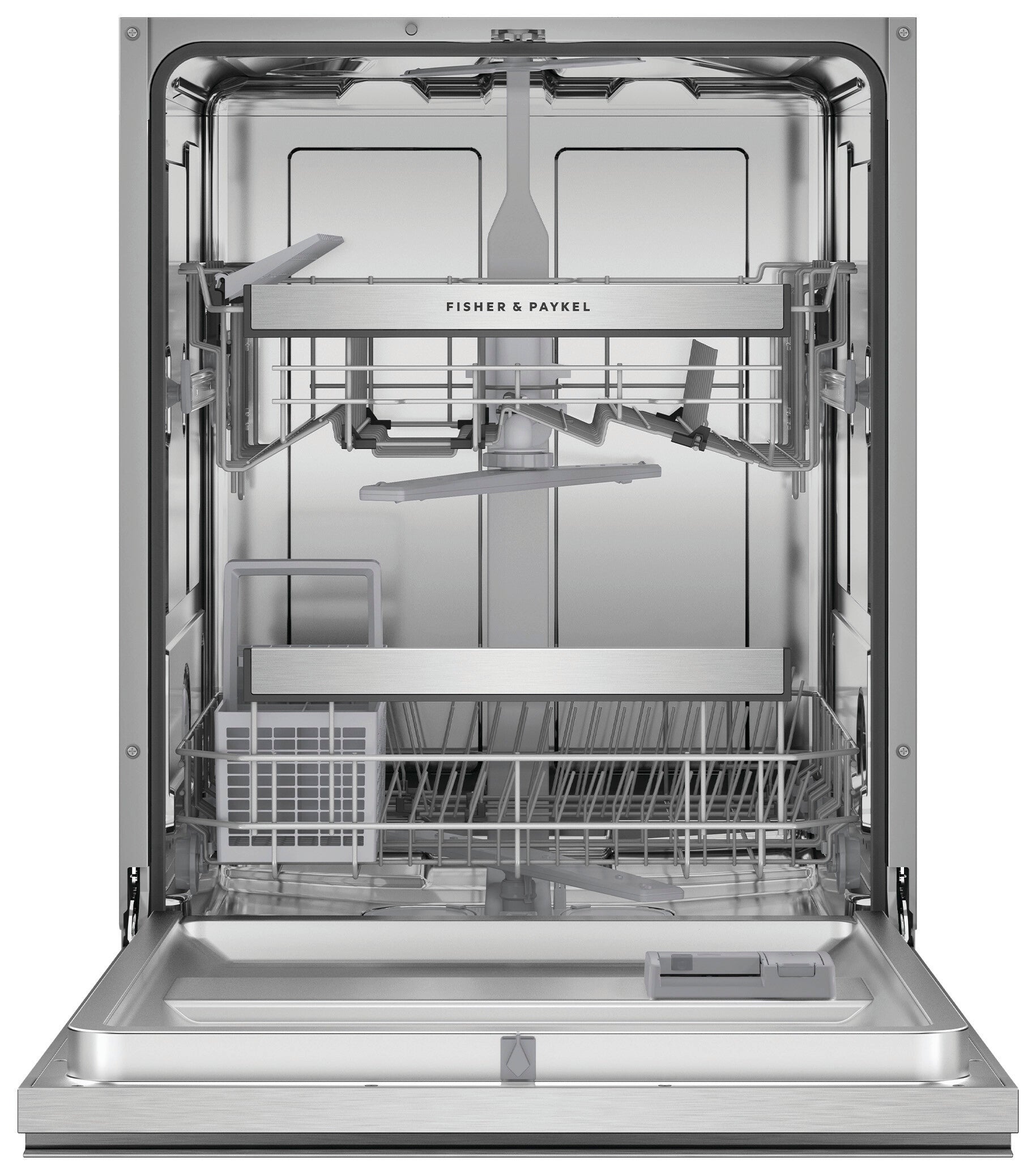 Fisher Paykel - 46 dBA Built In Dishwasher in Stainless - DW24UNT2X2