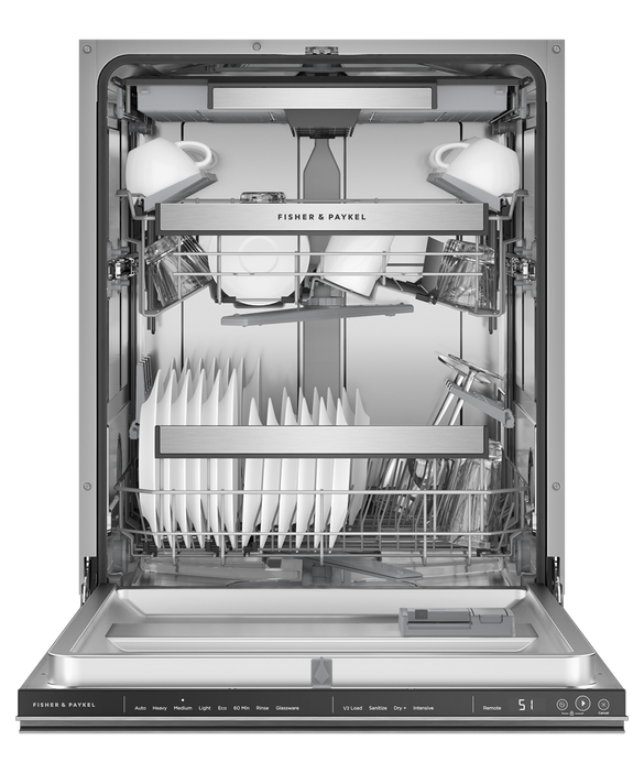 Fisher Paykel - 42 dBA Built In Dishwasher in Stainless - DW24UNT4X2