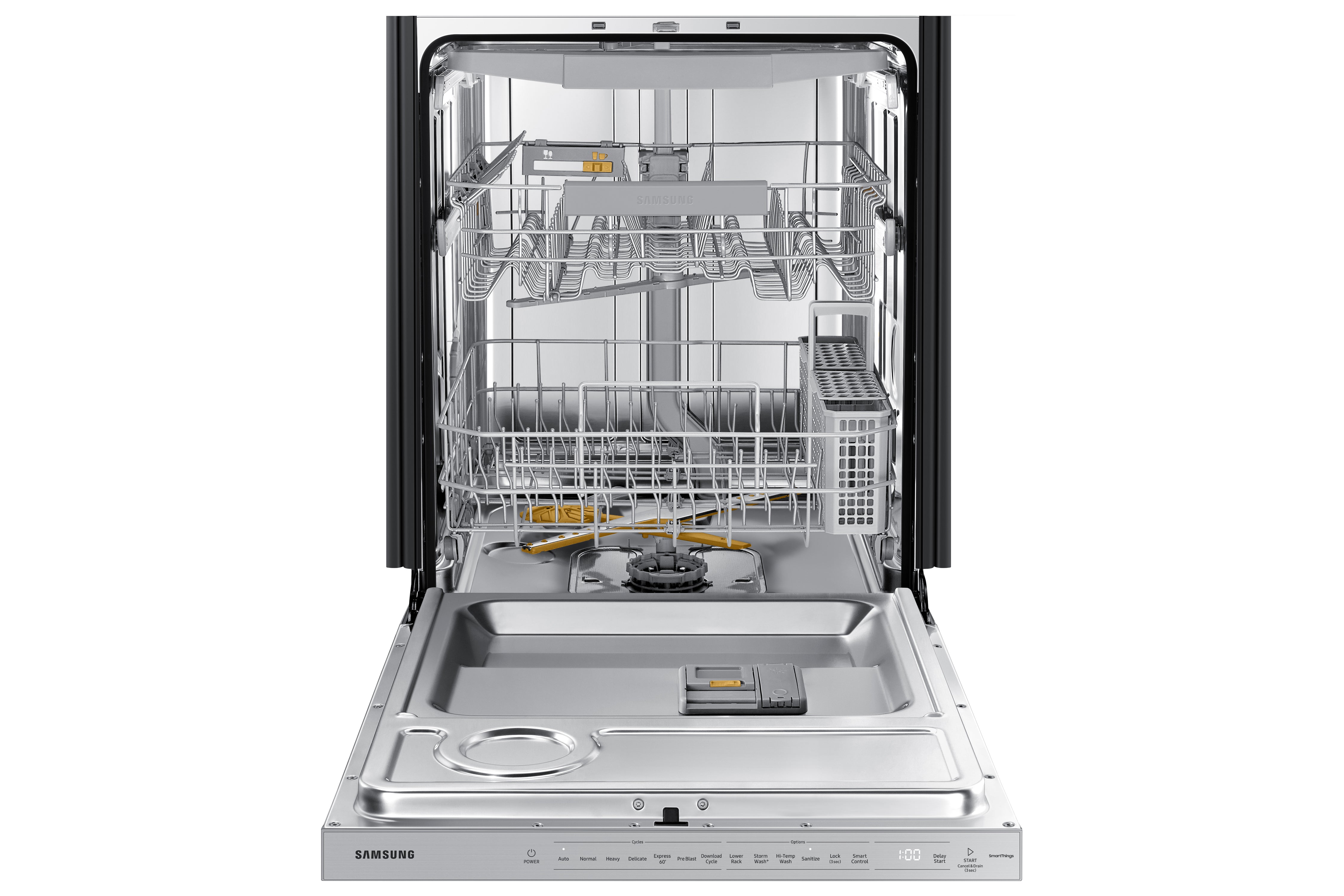 Samsung - 44 dBA Built In Dishwasher in Stainless - DW80B6060US
