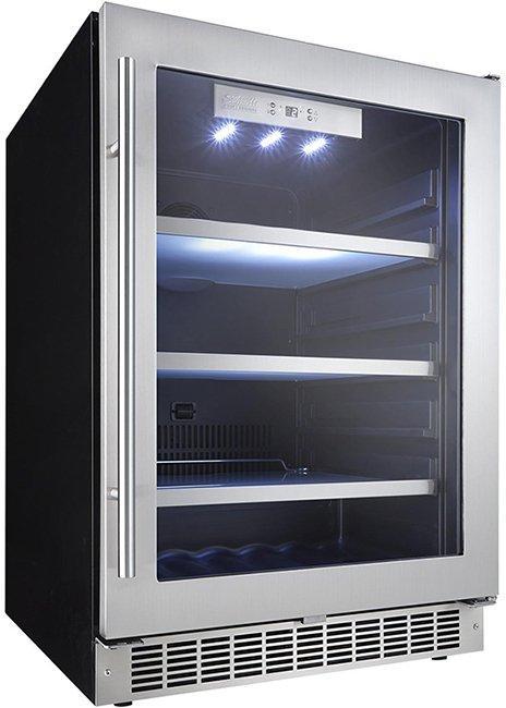 Silhouette - 23.82 Inch 5.3 cu. ft Built In / Integrated Refrigerator in Stainless - DWC053D1BSSPR