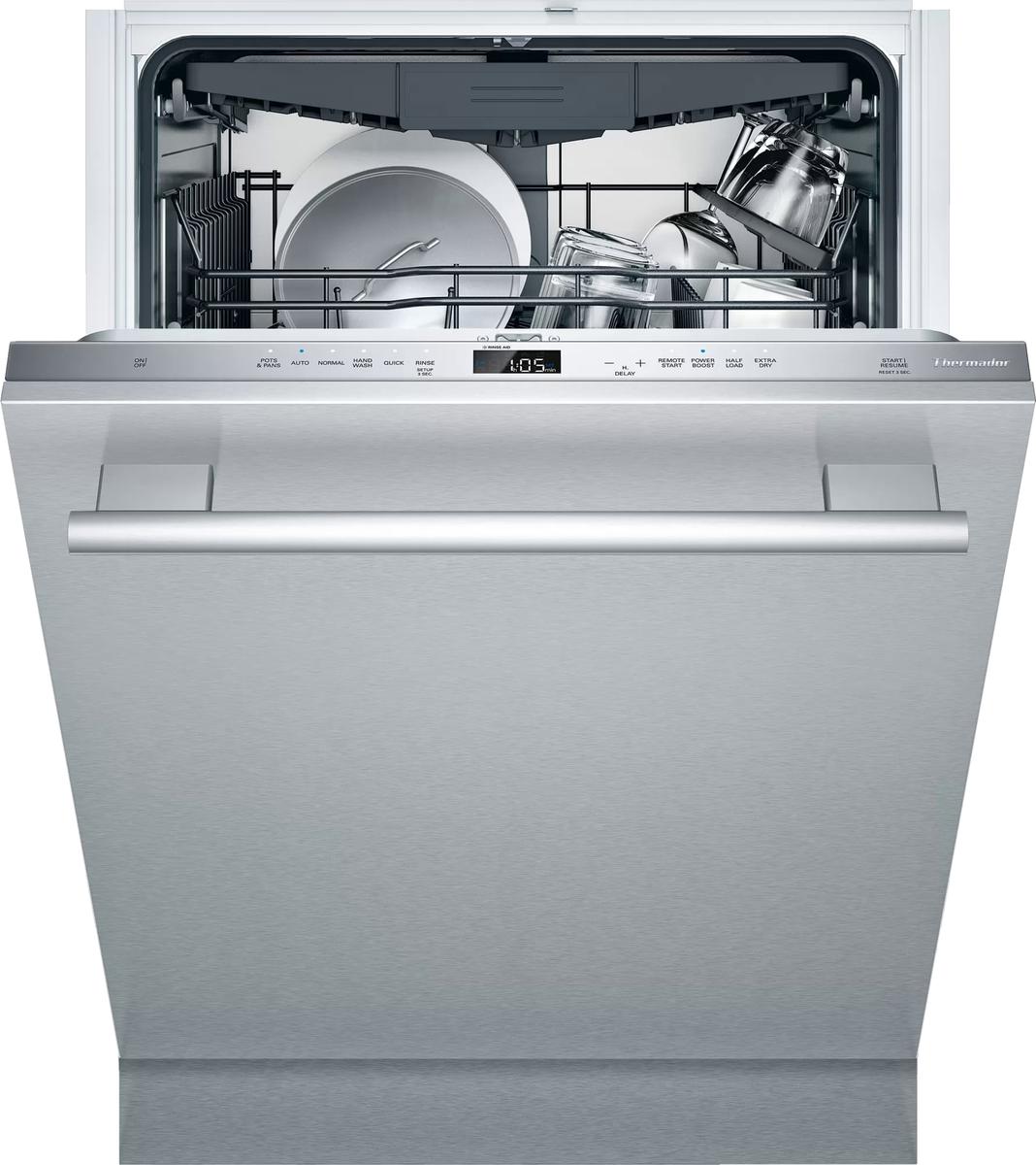 Thermador - 48 dBA Built In Dishwasher in Stainless - DWHD650WFM