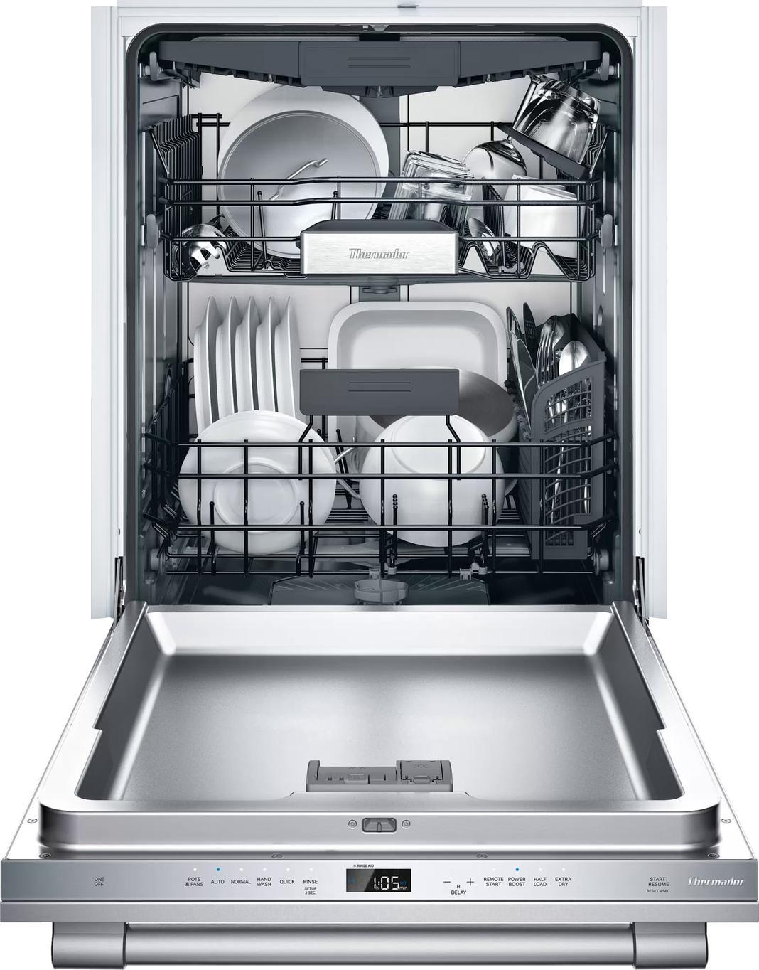 Thermador - 48 dBA Built In Dishwasher in Stainless - DWHD650WFP