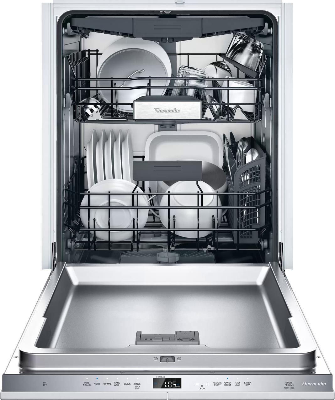 Thermador - 48 dBA Built In Dishwasher in Panel Ready - DWHD650WPR