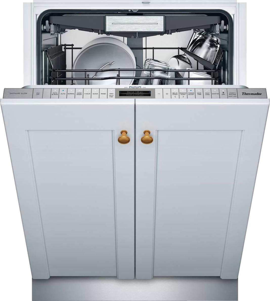 Thermador - 42 dBA Built In Dishwasher in Panel Ready - DWHD770WPR