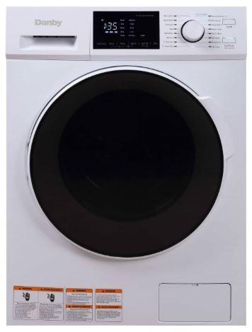 Danby - 2.7 cu. Ft All-In-One Washer Dryer Combo in White - DWM120WDB-3