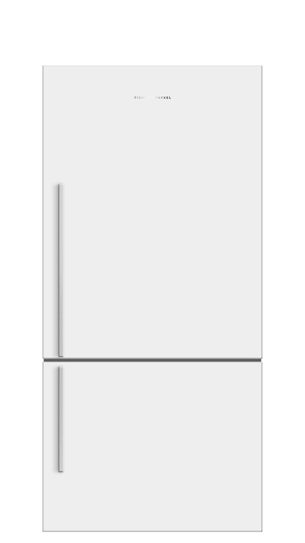 Fisher Paykel - 31.125 Inch 17.5 cu. ft Bottom Mount Refrigerator in White - E522BRWFD5 N