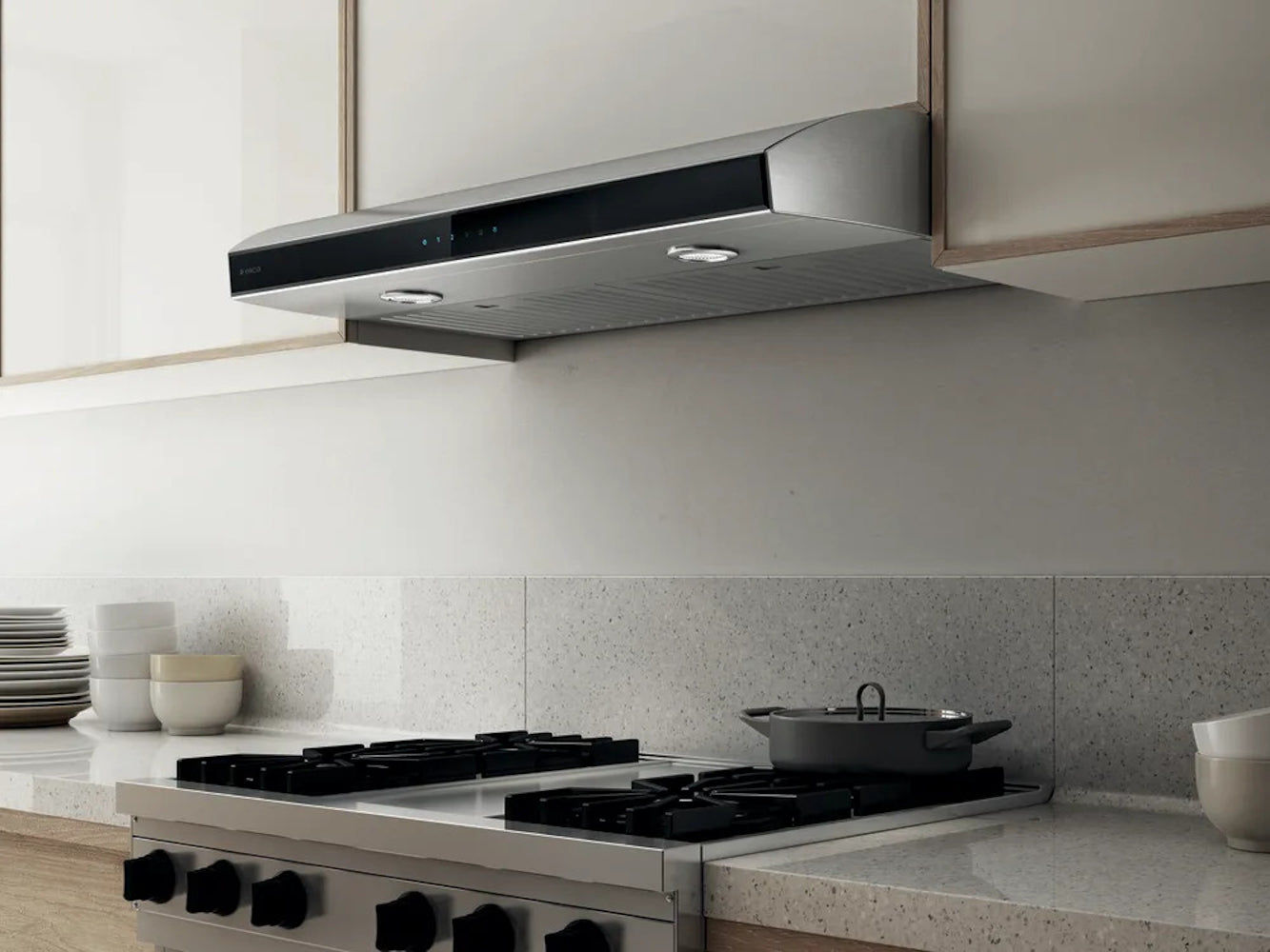 Elica - 30 Inch 600 CFM Under Cabinet Range Vent in Stainless - EAI430SS