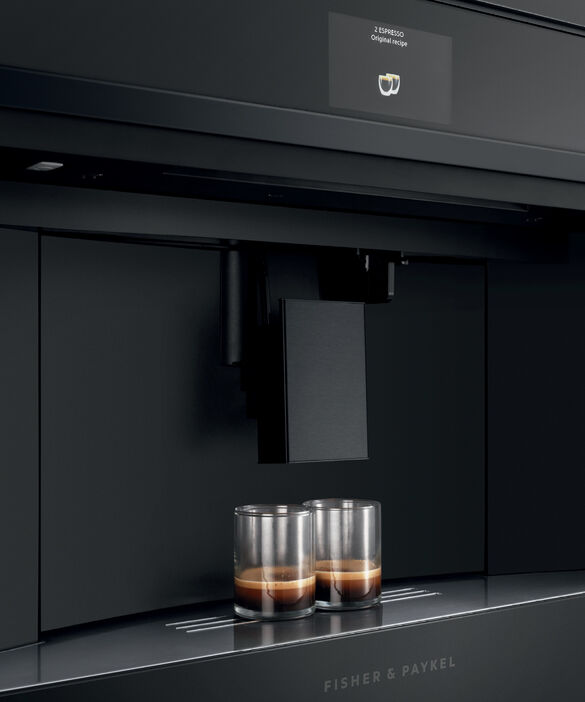 Fisher Paykel -  Built-In Coffee Maker in Black - EB24DSXBB1