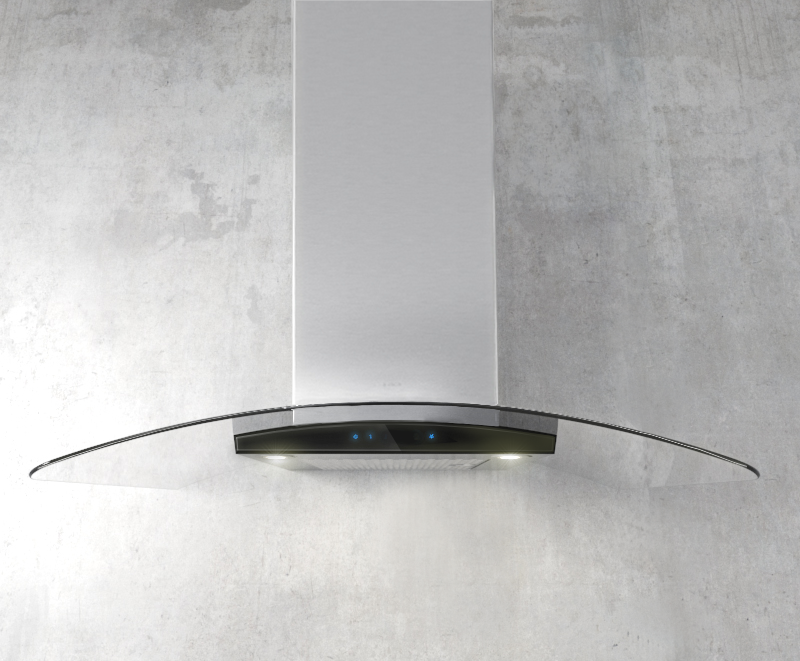 Elica - 36 Inch 600 CFM Wall Mount and Chimney Range Vent in Stainless - ECM636S3