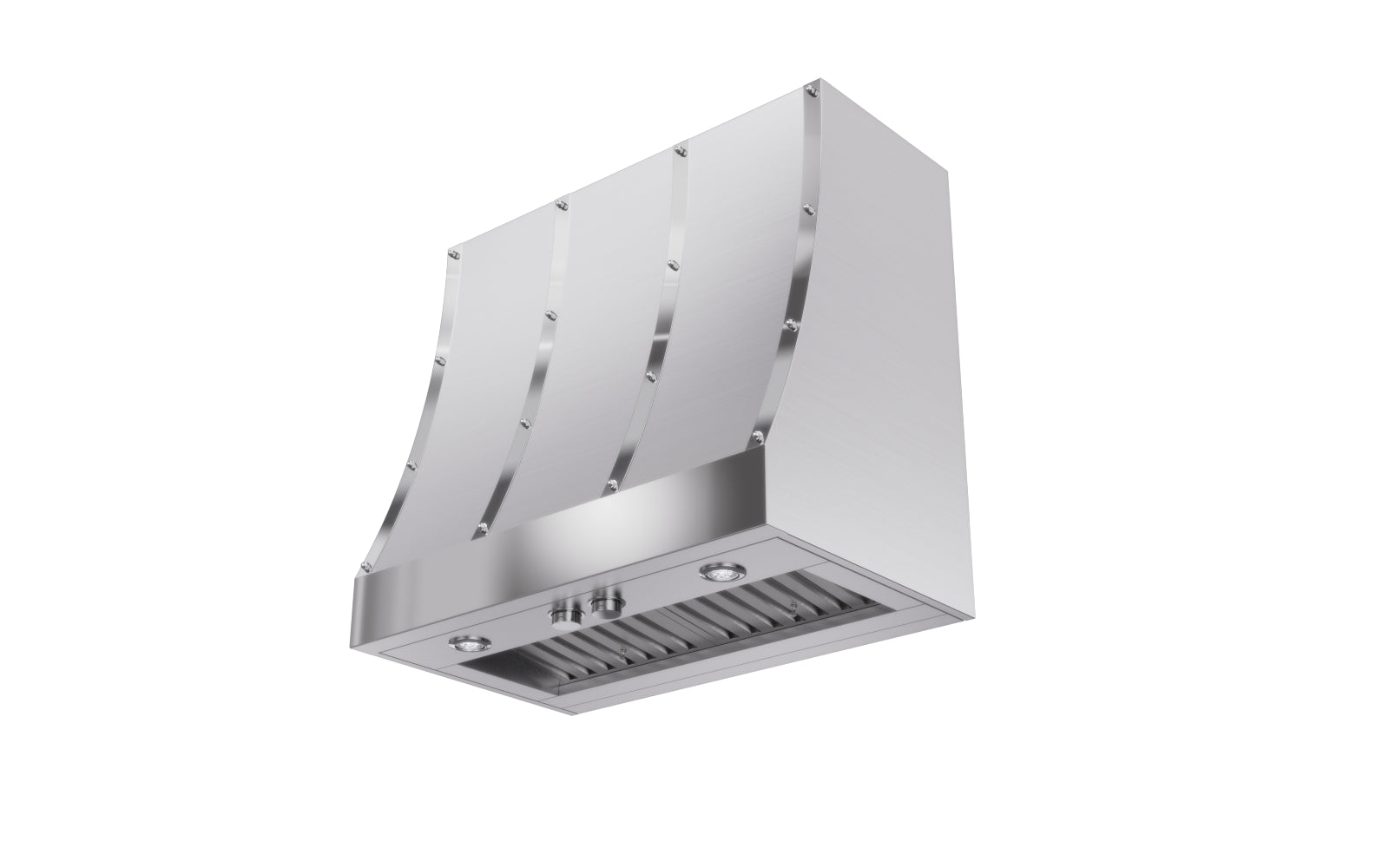 Elica - 48 Inch 600 CFM Wall Mount and Chimney Range Vent in Stainless - ECTX48SS